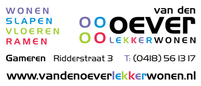 Van Den Oever sponsor
